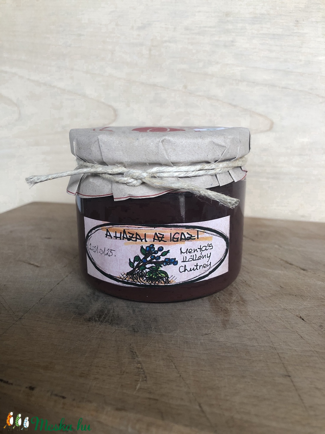 Mentás kökény chutney - élelmiszer - szósz & mártogatós - Meska.hu Mentás kökény chutney - élelmiszer - szósz & mártogatós - Meska.hu