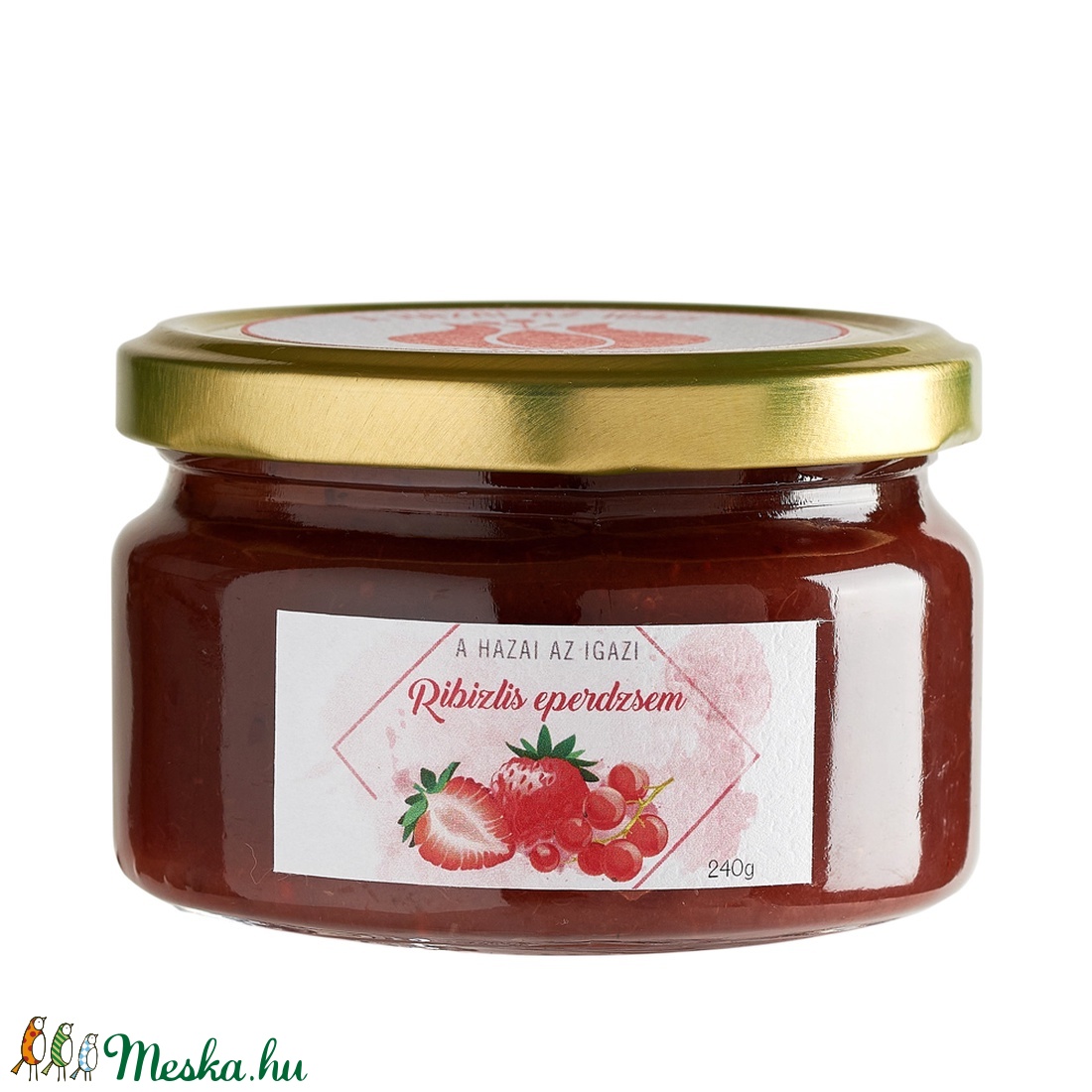 Ribizlis eperdzsem - élelmiszer - lekvár - Meska.hu Ribizlis eperdzsem - élelmiszer - lekvár - Meska.hu