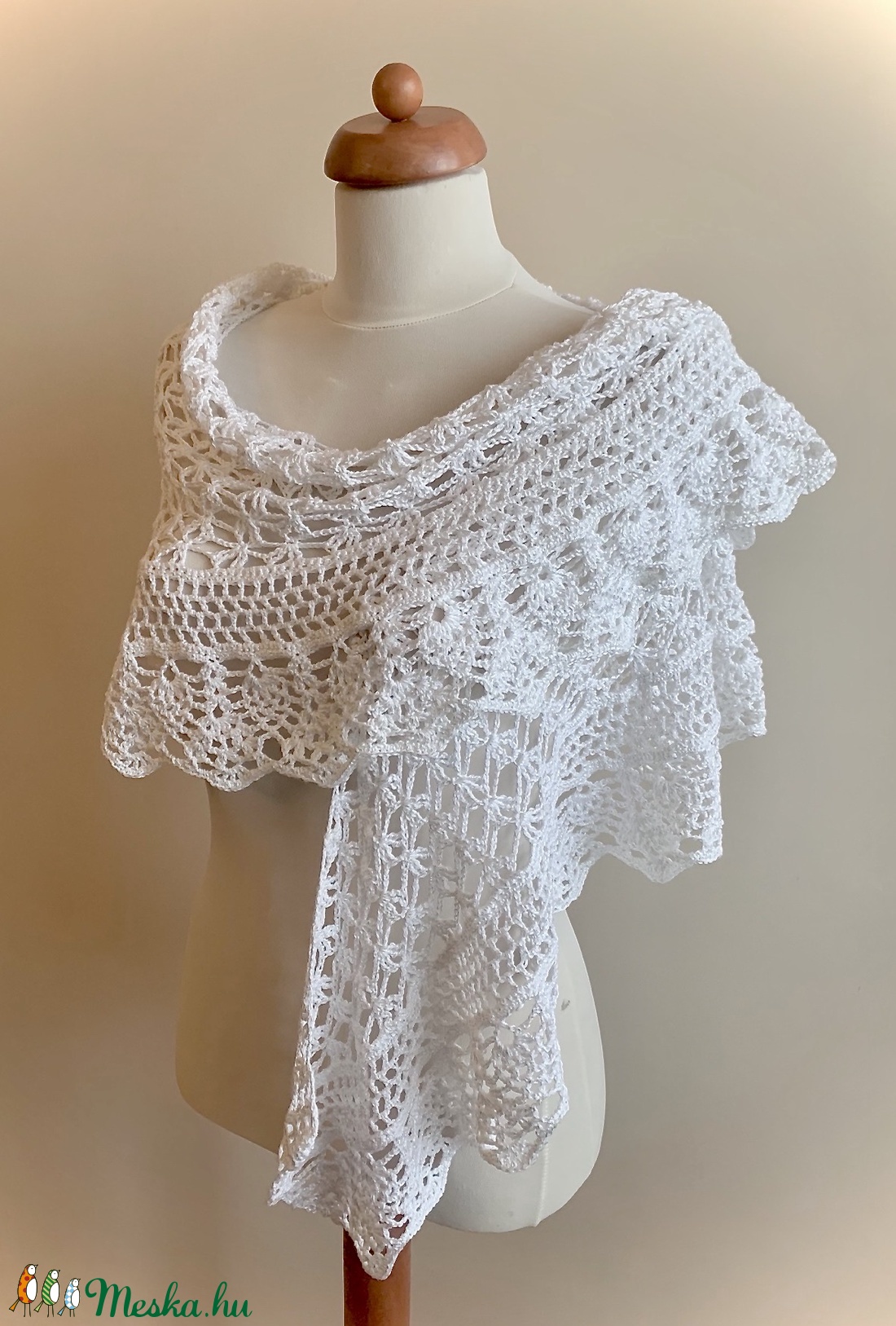 WhiteDream - esküvő - kiegészítők - bolero és válltakaró - Meska.hu