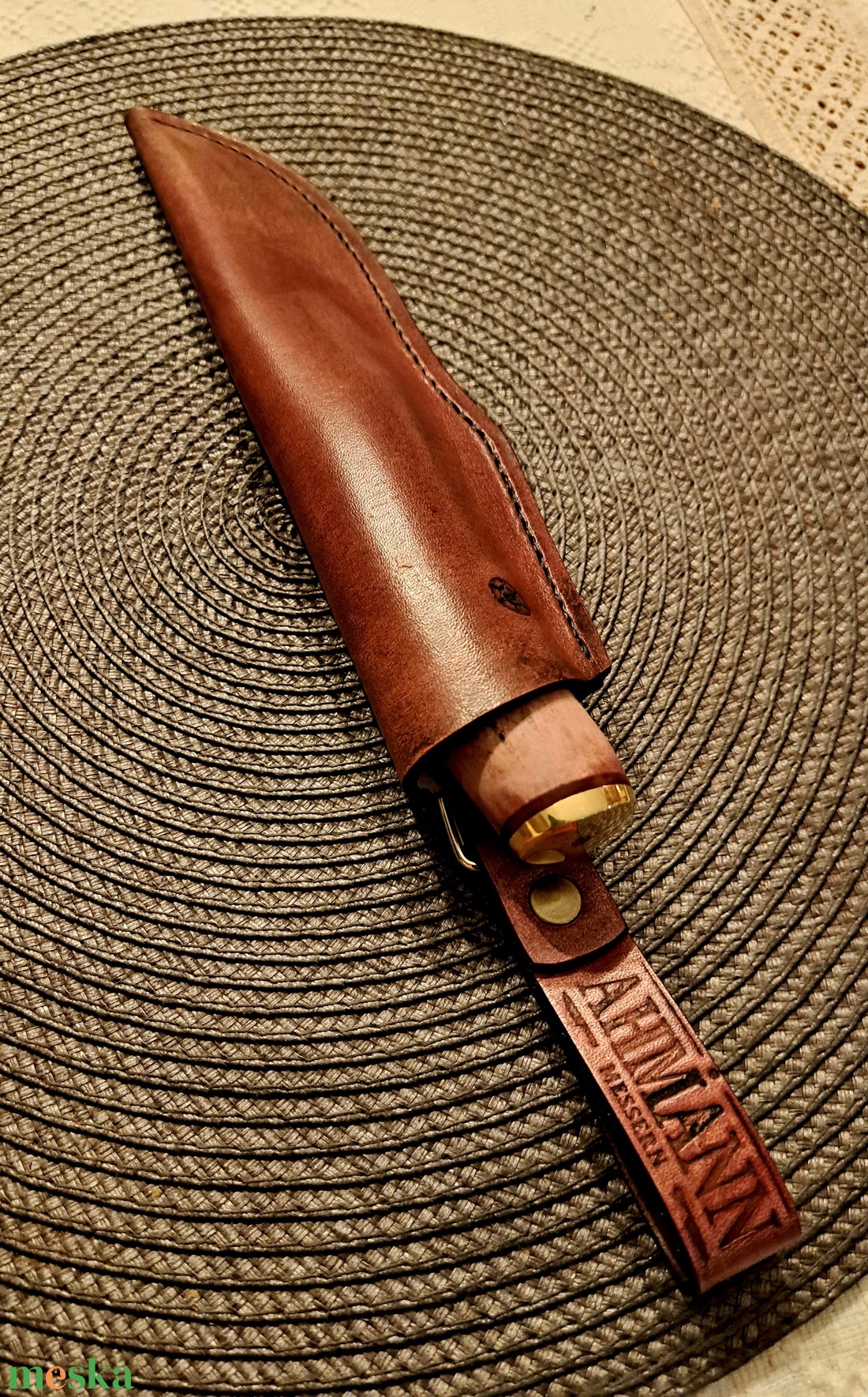 Skandimesser- Puukko kés - otthon & életmód - ház & kert - szerszám & eszközök - Meska.hu