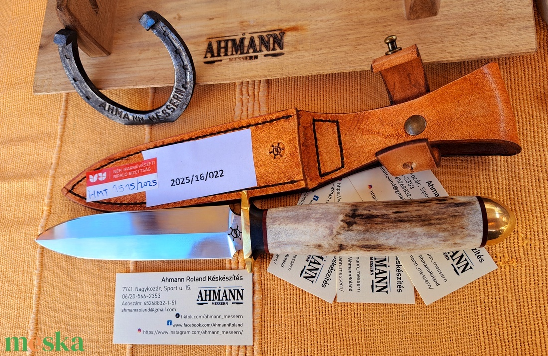 Kétélű vadász tőr- Dolchmesser - játék & sport - sport és kikapcsolódás - vadászat - trófea alátét - Meska.hu Kétélű vadász tőr- Dolchmesser - játék & sport - sport és kikapcsolódás - vadászat - trófea alátét - Meska.hu