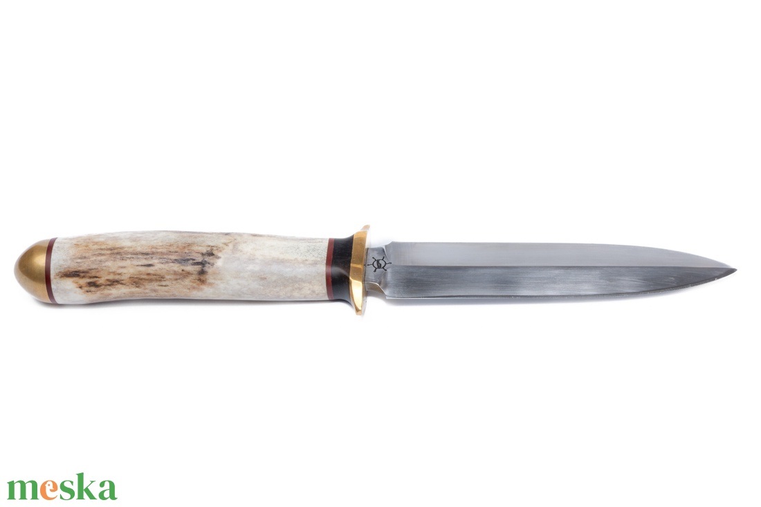 Kétélű vadász tőr- Dolchmesser - játék & sport - sport és kikapcsolódás - vadászat - trófea alátét - Meska.hu