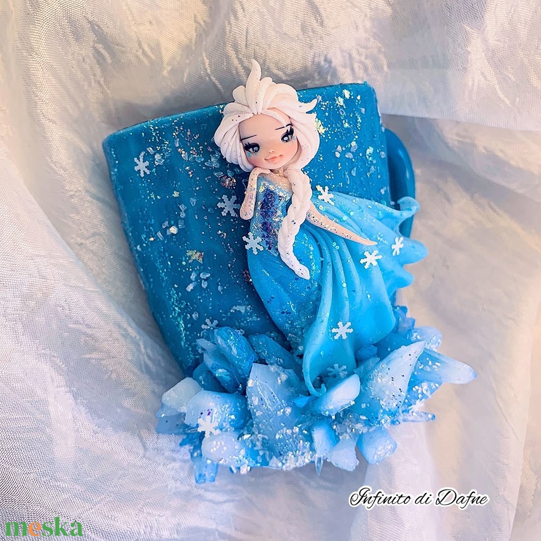 Elsa (Frozen) bögre - otthon & életmód - konyhafelszerelés, tálalás - tálalás - bögre & csésze - Meska.hu