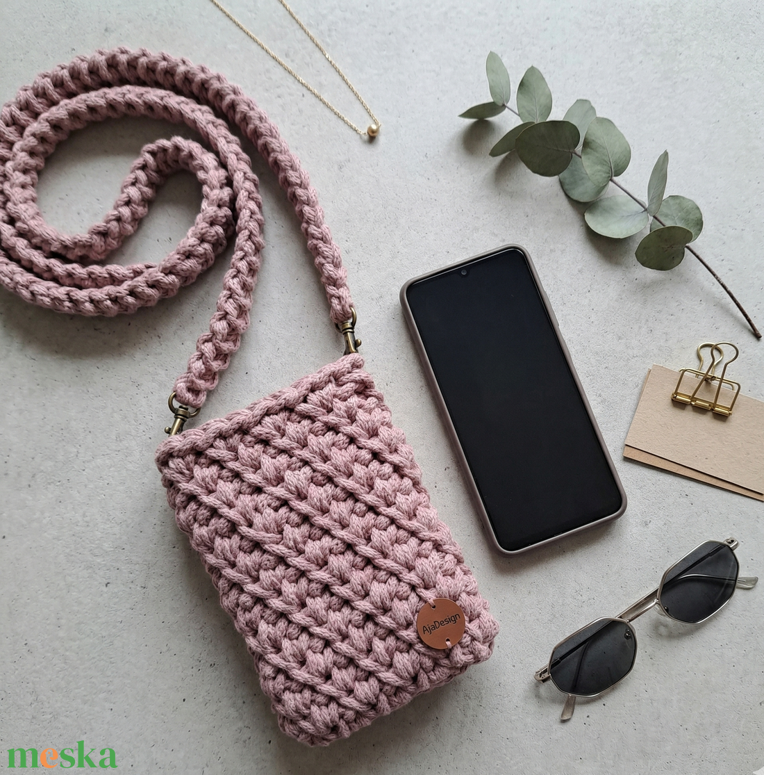 Urban Mini telefontartó crossbody - táska & tok - kézitáska & válltáska - válltáska - Meska.hu