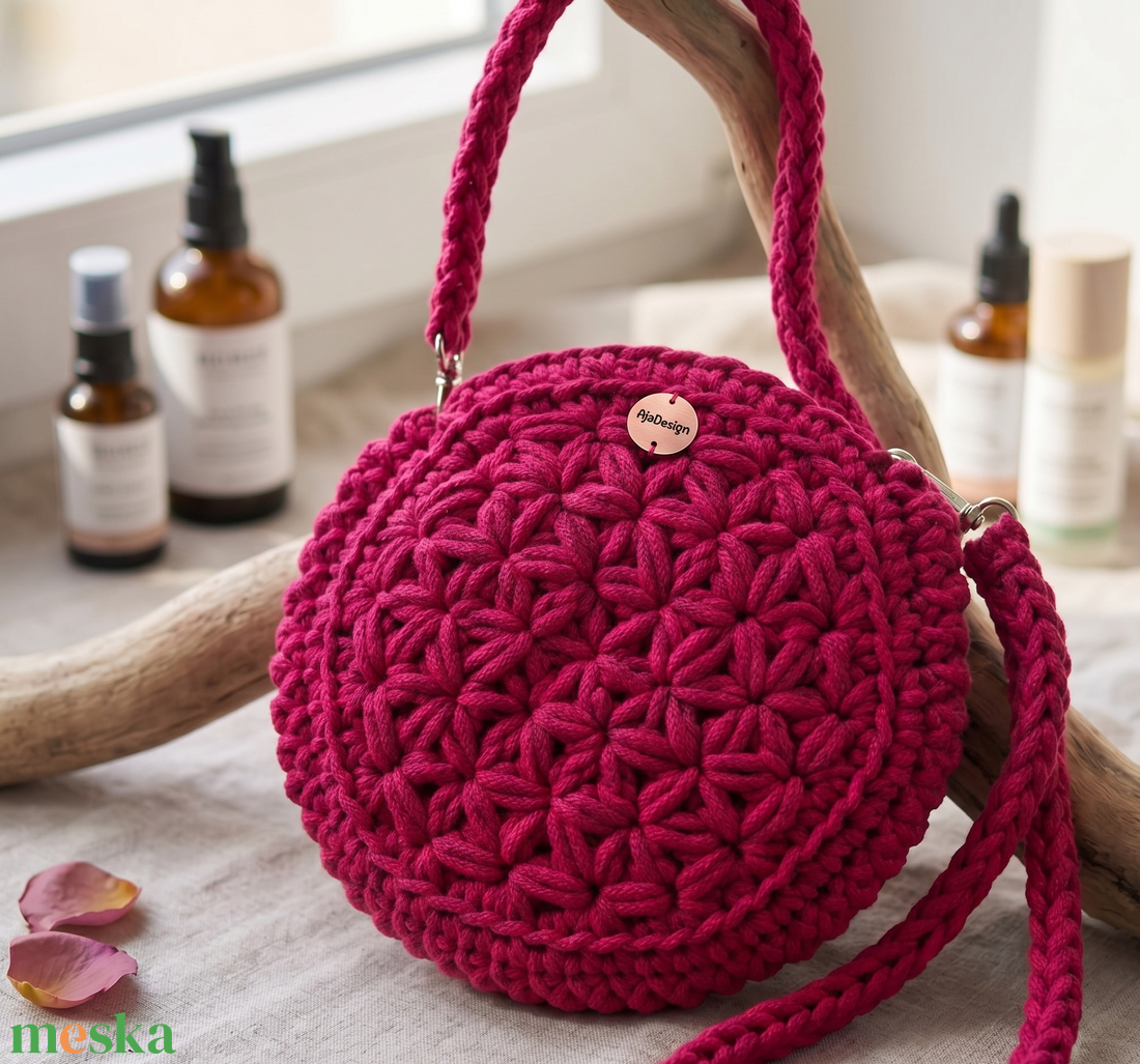 Horgolt  Crossbody táska - táska & tok - kézitáska & válltáska - válltáska - Meska.hu