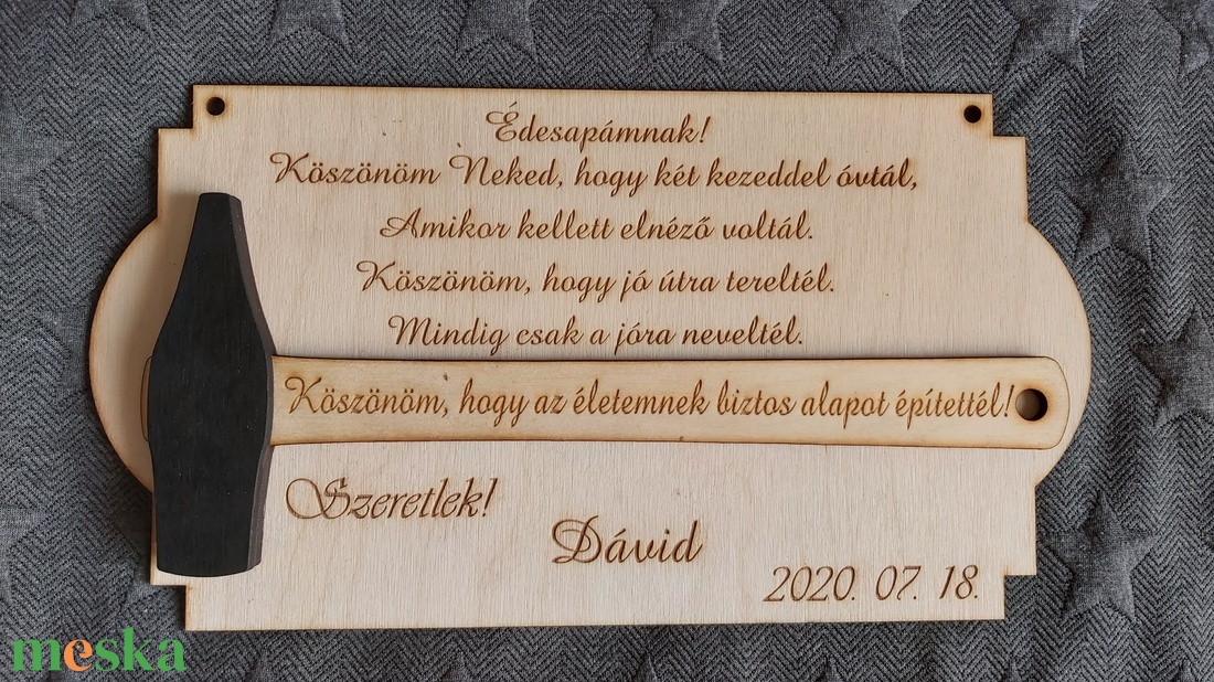 Köszönőajándék Édesapáknak! - esküvő - emlék & ajándék - szülőköszöntő ajándék - Meska.hu Köszönőajándék Édesapáknak! - esküvő - emlék & ajándék - szülőköszöntő ajándék - Meska.hu