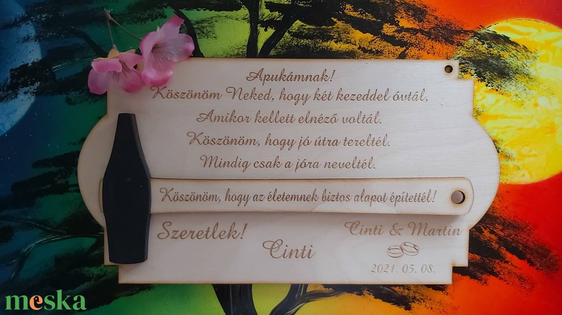 Köszönőajándék Édesapáknak! - esküvő - emlék & ajándék - szülőköszöntő ajándék - Meska.hu Köszönőajándék Édesapáknak! - esküvő - emlék & ajándék - szülőköszöntő ajándék - Meska.hu