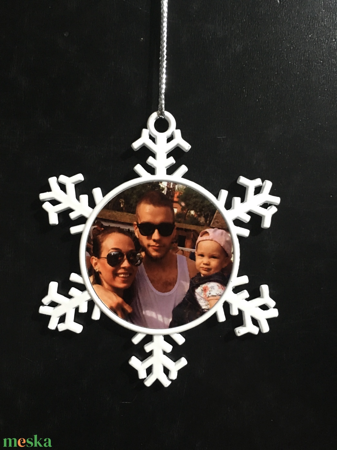 Fém karácsonyfa dísz - karácsony - karácsonyi lakásdekoráció - karácsonyfadíszek - Meska.hu