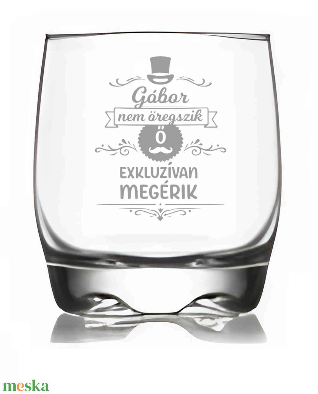 Whiskys pohár humoros felirattal - otthon & életmód - konyhafelszerelés, tálalás - tálalás - pohár - Meska.hu