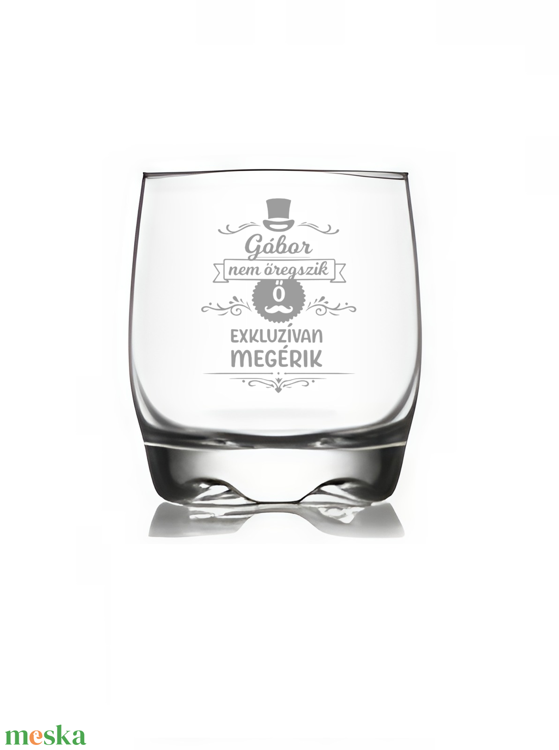 Whiskys pohár humoros felirattal - otthon & életmód - konyhafelszerelés, tálalás - tálalás - pohár - Meska.hu