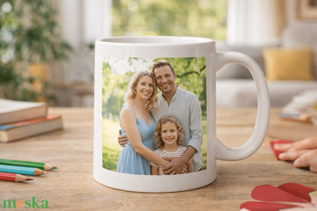 Egyedi, saját fotós bögre � Családi emlékek minden kortyban - otthon & életmód - konyhafelszerelés, tálalás - tálalás - bögre & csésze - Meska.hu