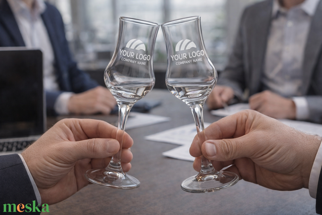 Pálinkás/Grappás pohár saját logóval - 10db - otthon & életmód - konyhafelszerelés, tálalás - tálalás - pálinkás poharak, szettek - Meska.hu