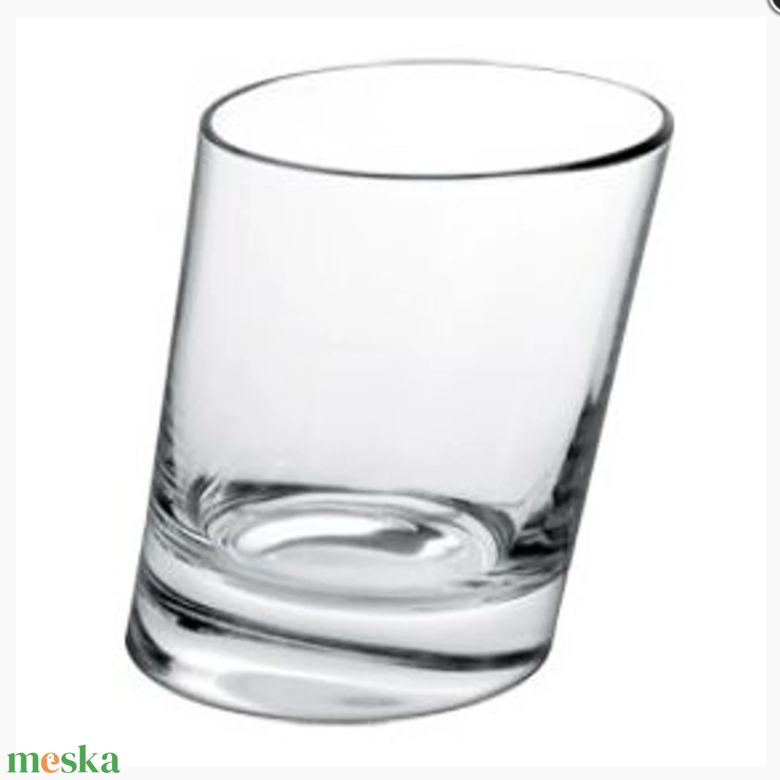 Prémium ferde whiskyspohár gravírozva � Nem én dőlök, a világ ferde - otthon & életmód - konyhafelszerelés, tálalás - tálalás - pohár - Meska.hu