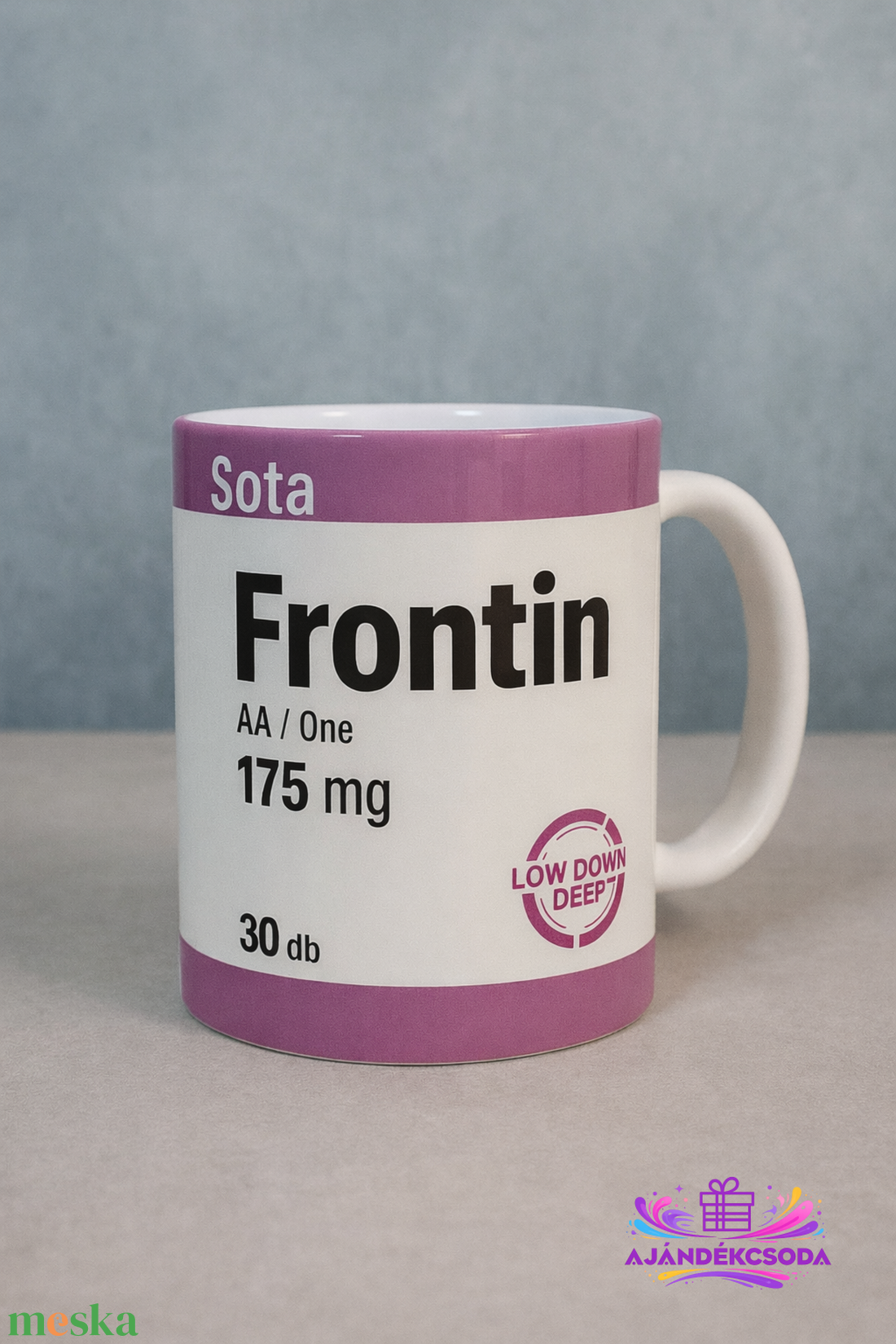 Frontin bögre - otthon & életmód - konyhafelszerelés, tálalás - tálalás - bögre & csésze - Meska.hu