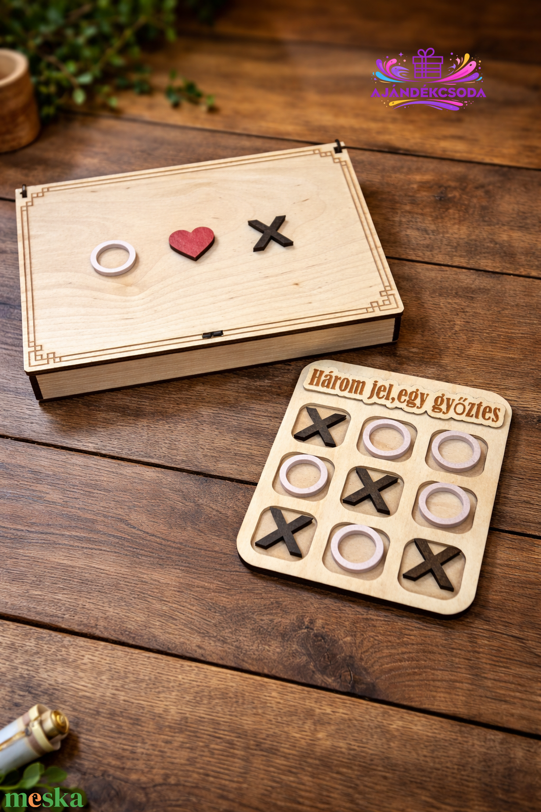 Amőba Játék - játék & sport - táblajáték és kártyajáték - társasjátékok - dobókocka - Meska.hu