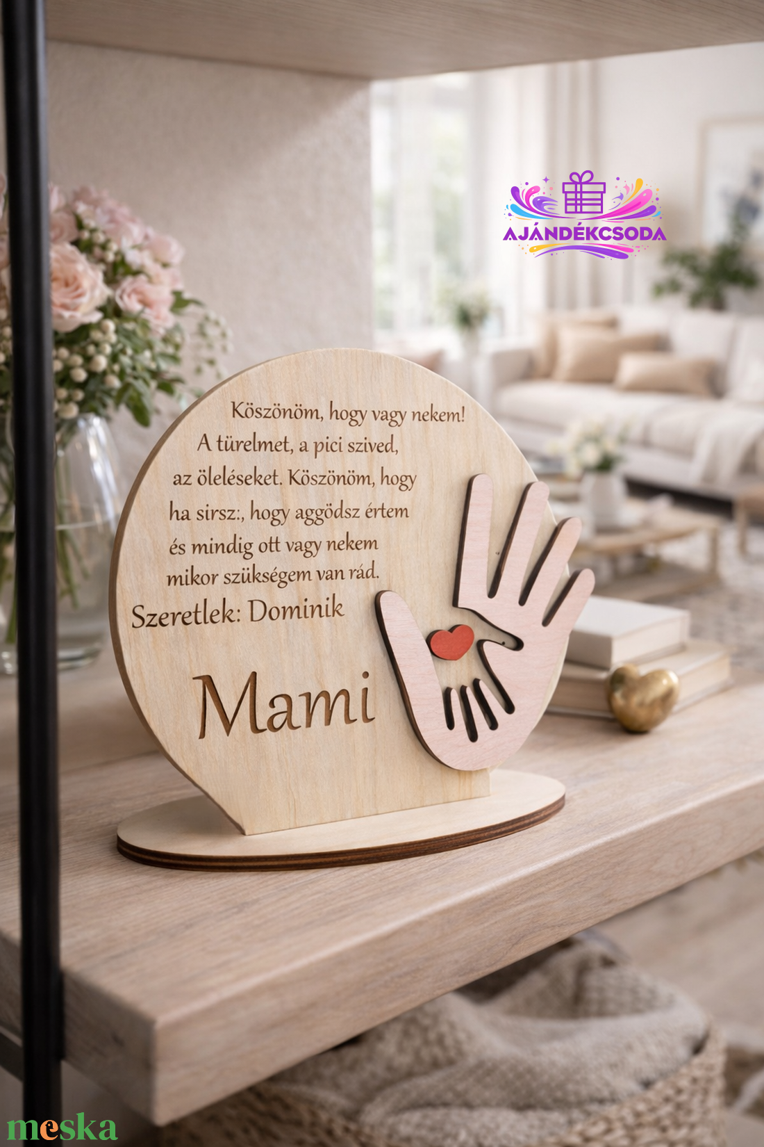Gondoskodó Kéz - otthon & életmód - dekoráció - asztal és polc dekoráció - asztaldísz - Meska.hu