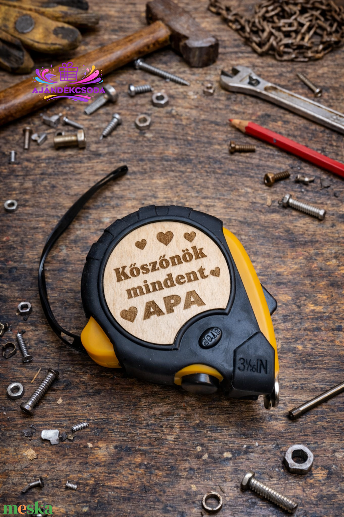 Márőszalag egyedi felirattal - otthon & életmód - ház & kert - szerszám & eszközök - Meska.hu