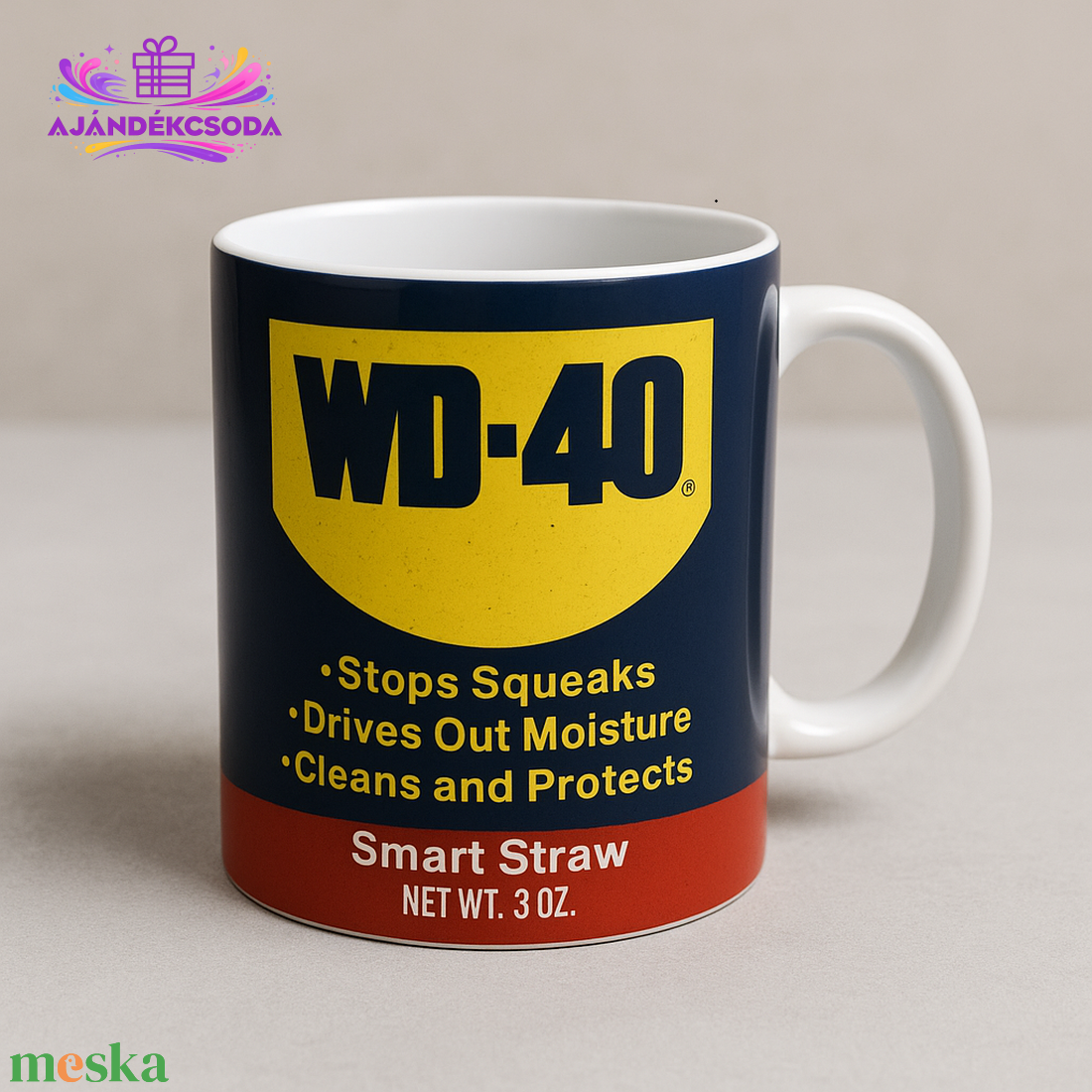 WD-40 bögre - otthon & életmód - konyhafelszerelés, tálalás - tálalás - bögre & csésze - Meska.hu