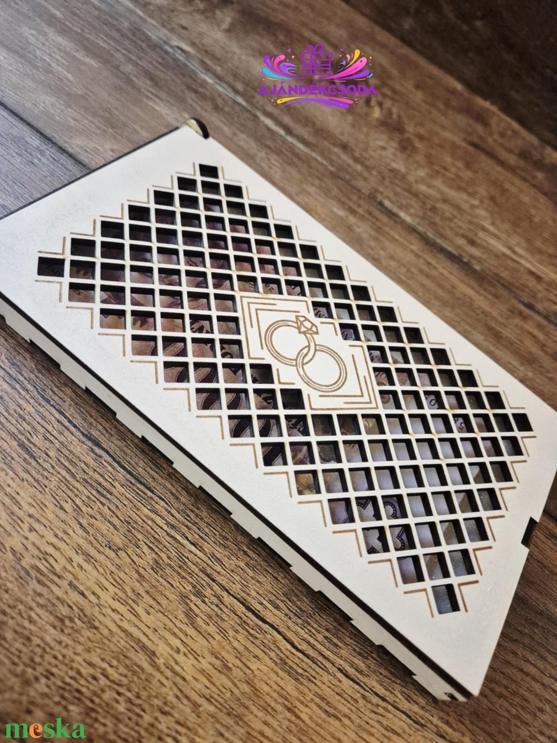 Esküvői pénz és ajndák átadó  - esküvő - emlék & ajándék - nászajándék - esküvői pénzátadó doboz - Meska.hu