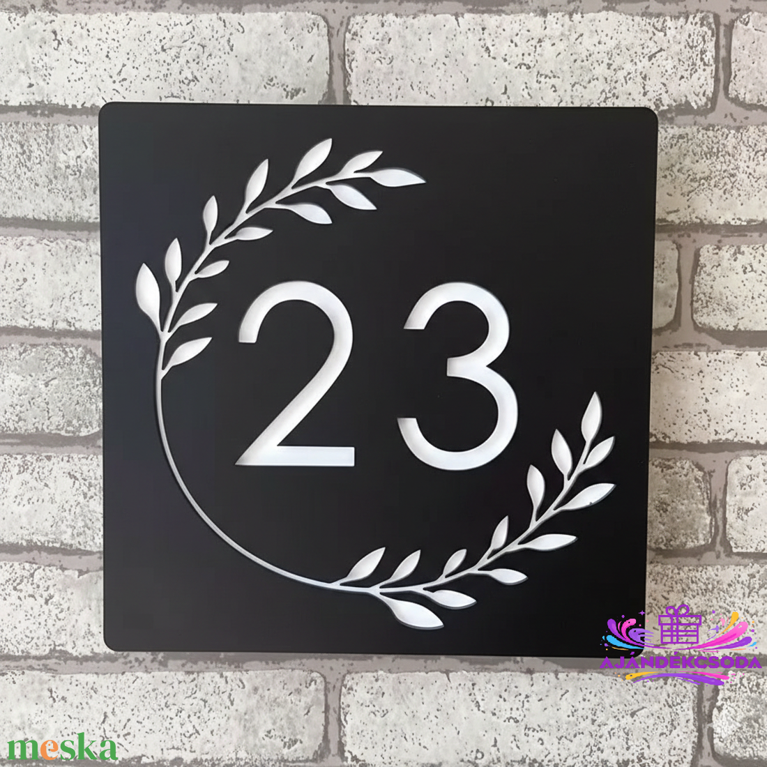  Egyedi házszámtábla-3D Nyomtatássla    - otthon & életmód - ház & kert - házszám - Meska.hu