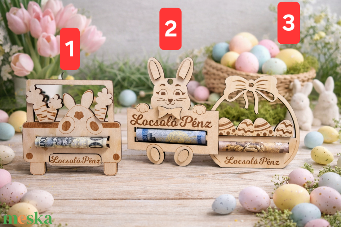 �� Húsvéti locsolópénz átadó �� - ünnepi díszek, dekorációk - húsvéti díszek és dekorációk - húsvéti pénzátadó - Meska.hu