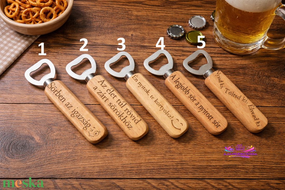 Vicces sörnyitó � egyedi felirattal is kérhető �� - otthon & életmód - konyhafelszerelés, tálalás - italos kellékek - sörnyitó - Meska.hu