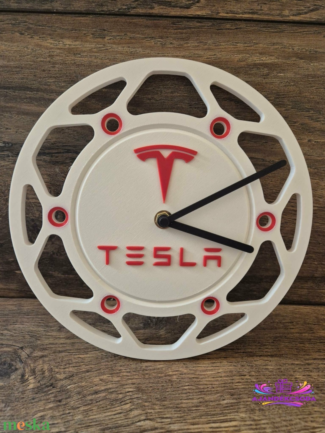 TESLA Fali Óra - otthon & életmód - dekoráció - fali és függő dekoráció - falióra & óra - Meska.hu