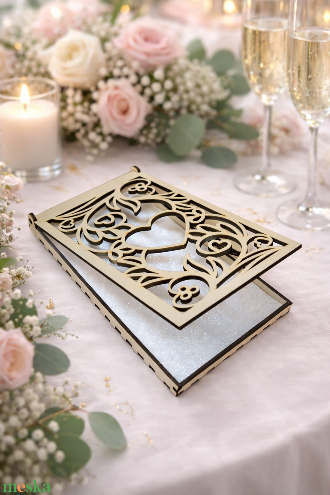 Esküvői pénzátadó  - esküvő - emlék & ajándék - nászajándék - esküvői pénzátadó doboz - Meska.hu