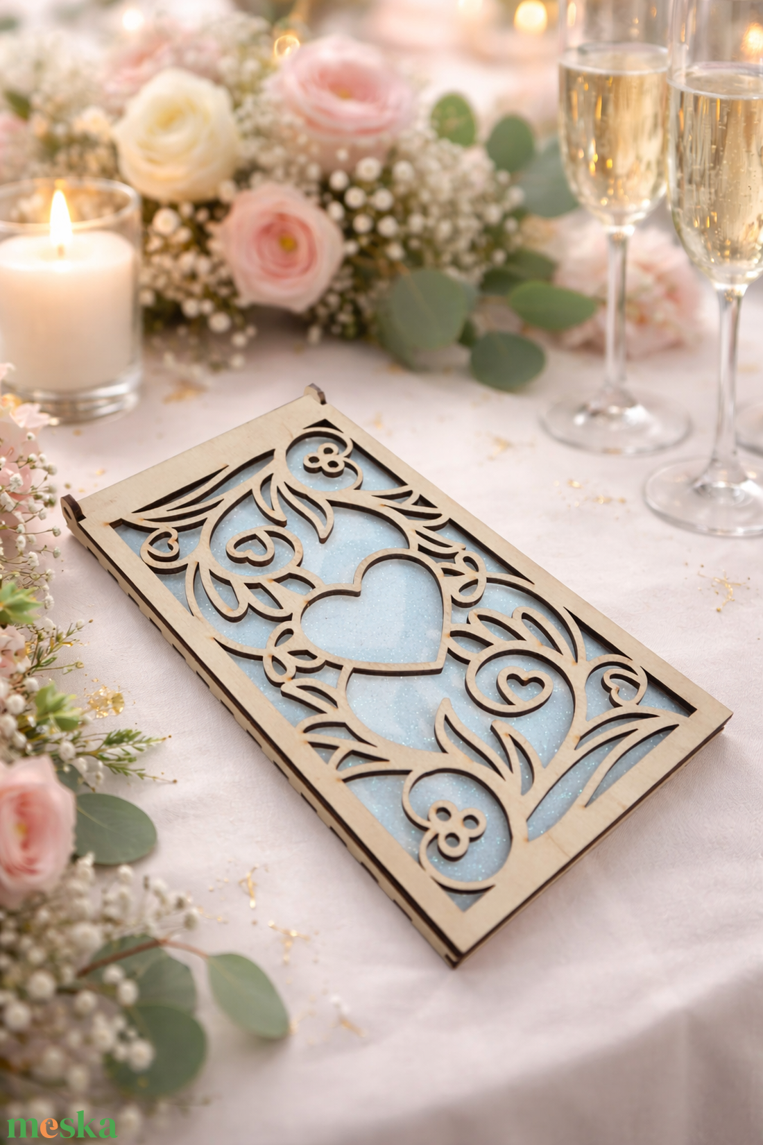 Esküvői pénzátadó  - esküvő - emlék & ajándék - nászajándék - esküvői pénzátadó doboz - Meska.hu