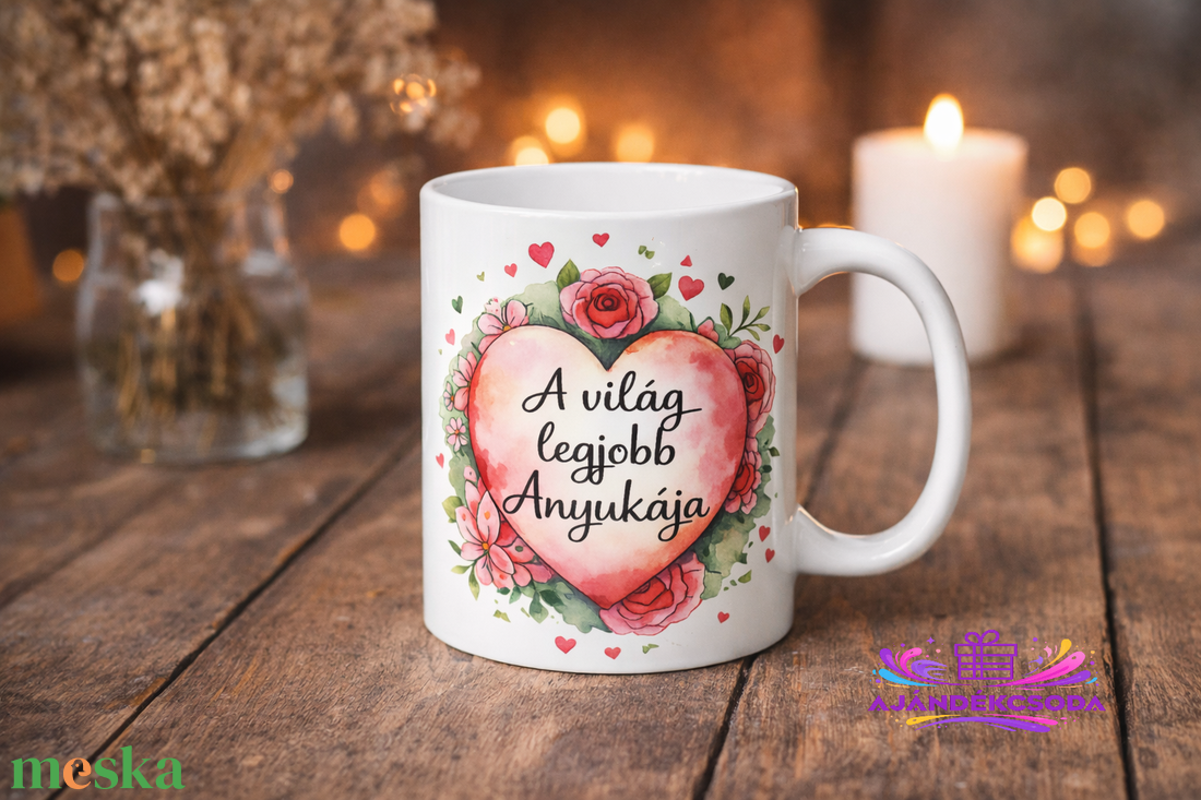 Anyáknapi bögre- ajandék - otthon & életmód - konyhafelszerelés, tálalás - tálalás - bögre & csésze - Meska.hu