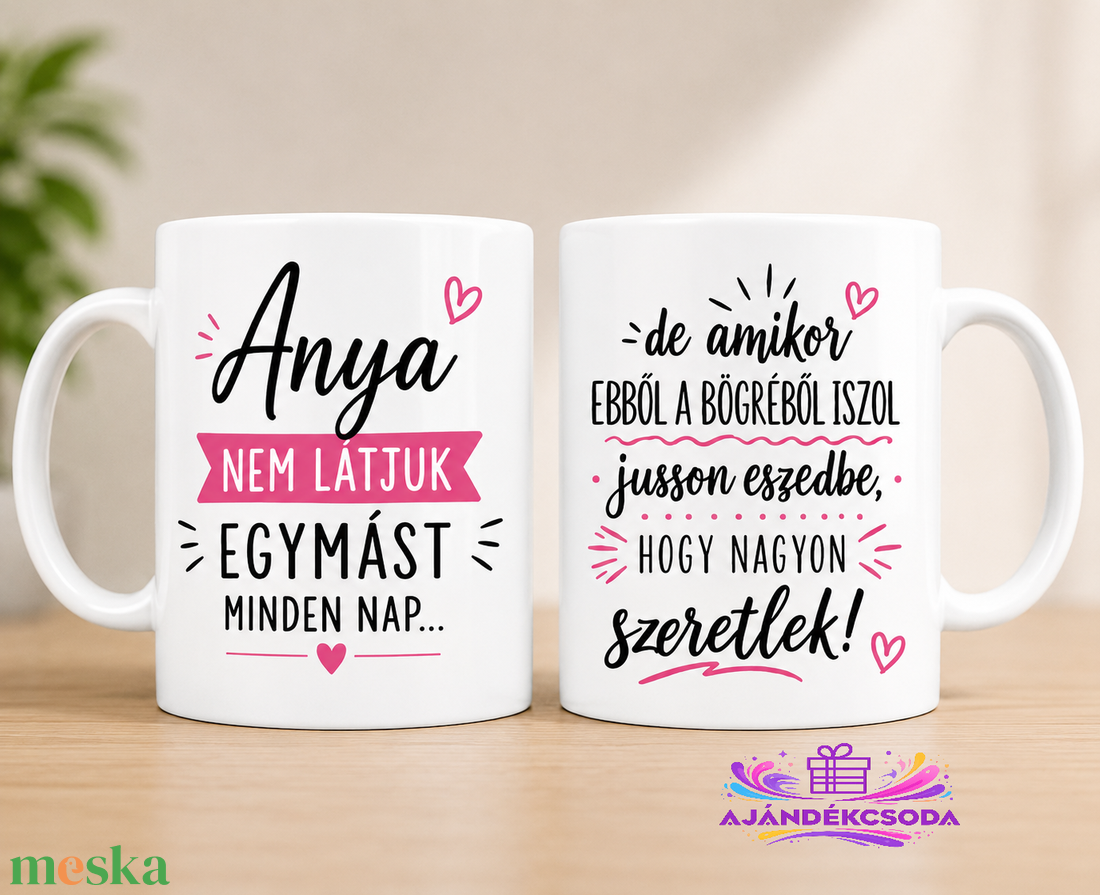 Anya bögre� - otthon & életmód - konyhafelszerelés, tálalás - tálalás - bögre & csésze - Meska.hu