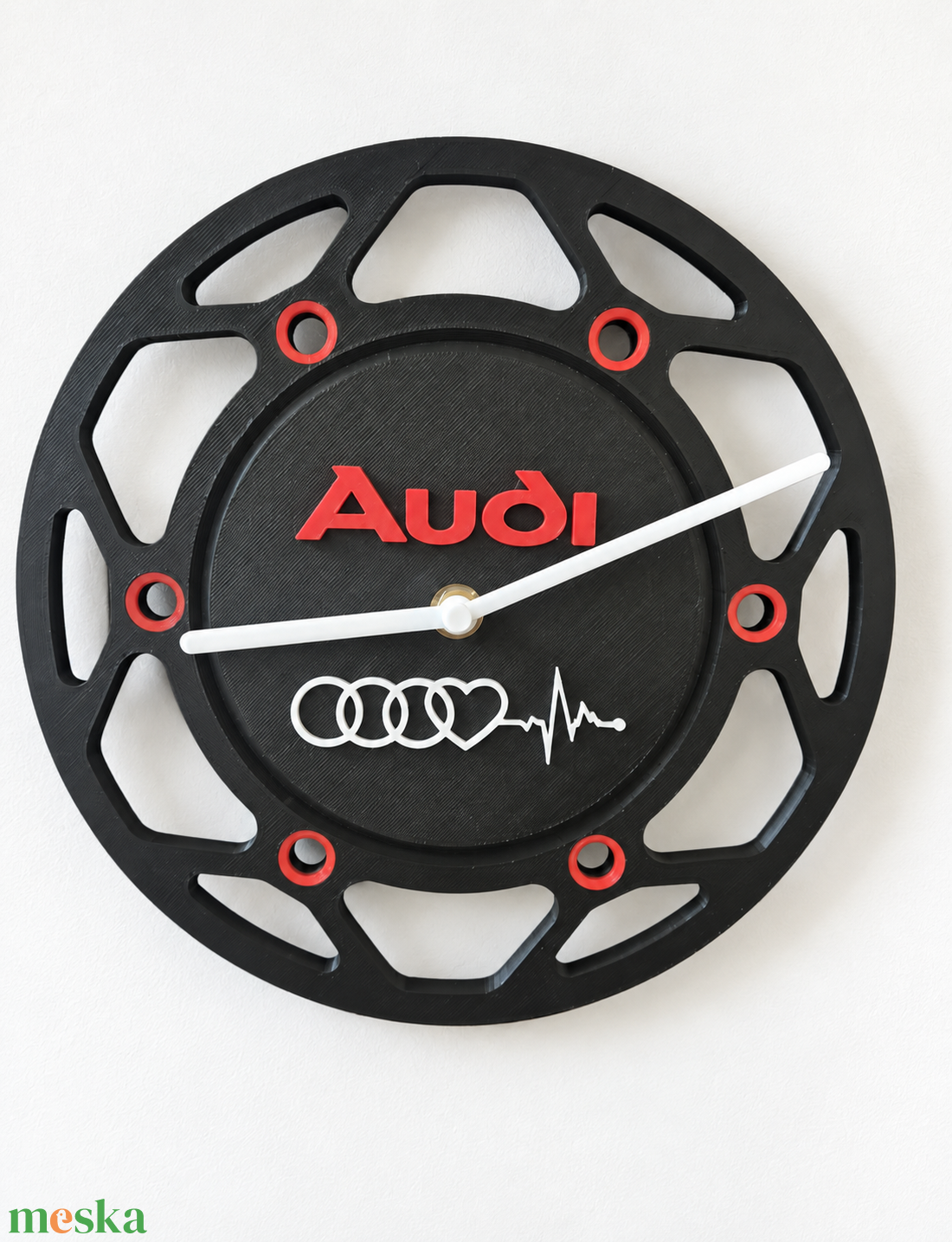 Audi  - Fali Óra - otthon & életmód - dekoráció - fali és függő dekoráció - falióra & óra - Meska.hu