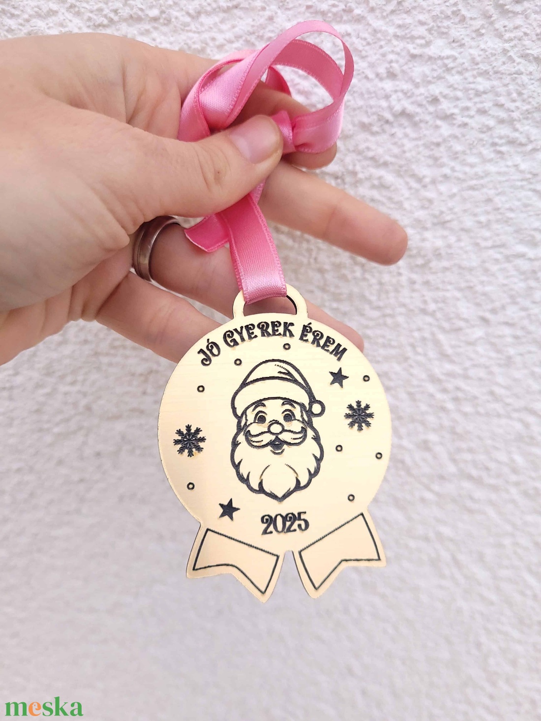 Mikulás ajándék - Jó gyerek érem - karácsony - mikulás - mikulás ajándékok - Meska.hu