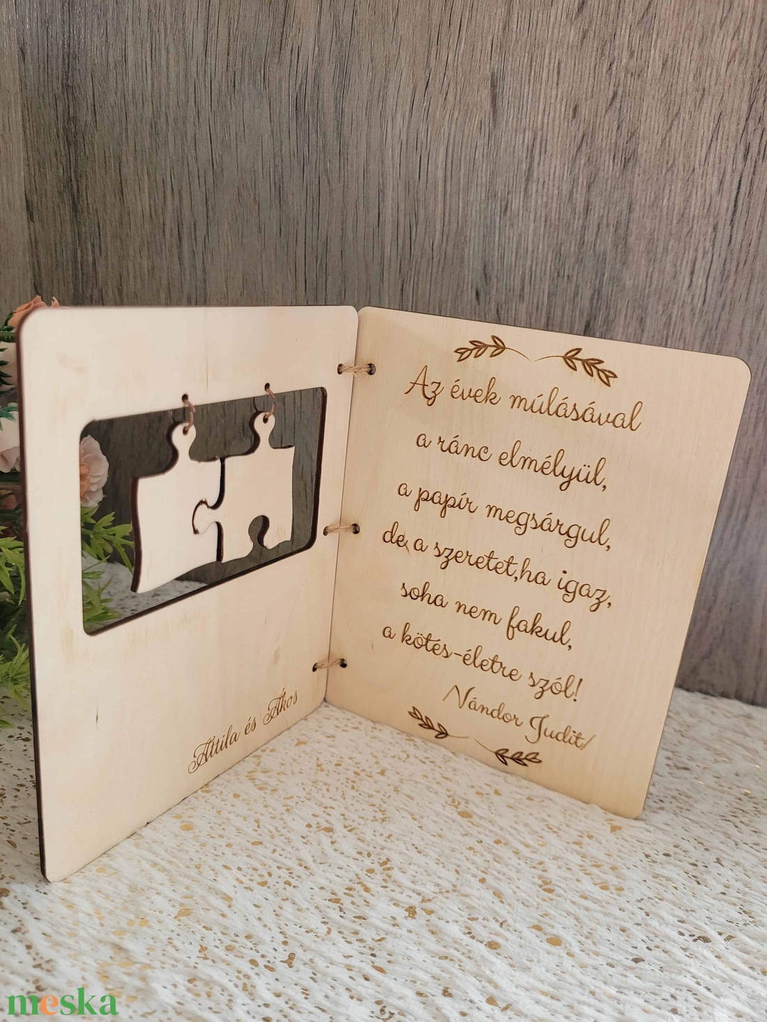 Házassági évforduló ajándék - könyv & zene - könyv - Meska.hu