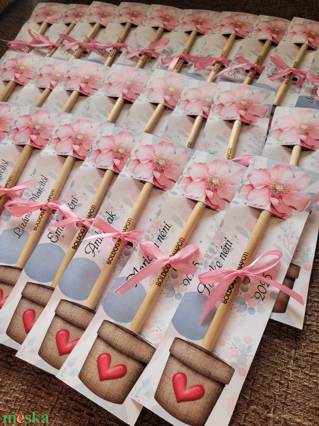 Nőnapi ceruza - otthon & életmód - papír, írószer - ceruza & toll - Meska.hu