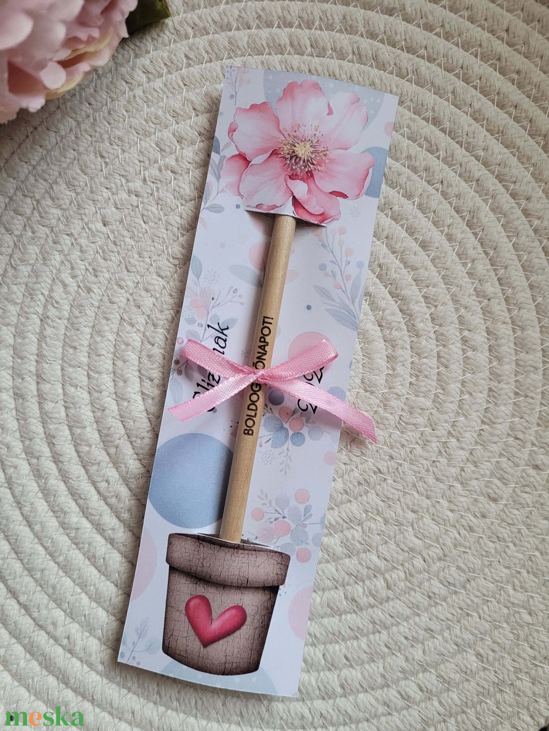 Nőnapi ceruza - otthon & életmód - papír, írószer - ceruza & toll - Meska.hu