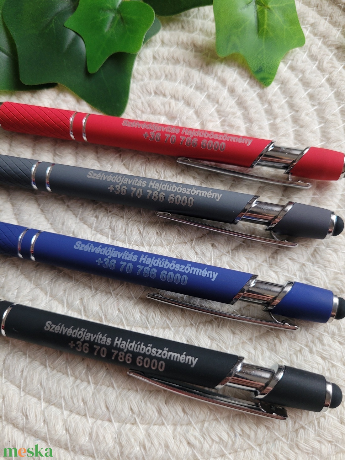 Gravírozott tollak - otthon & életmód - papír, írószer - ceruza & toll - Meska.hu