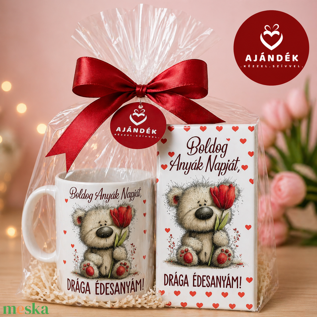 Anyák-napi bögre és csoki szett - otthon & életmód - konyhafelszerelés, tálalás - tálalás - bögre & csésze - Meska.hu