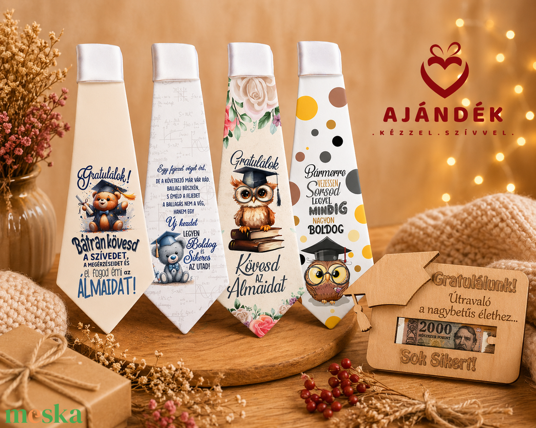 Ballagási nyakkendő - ruha & divat - férfi ruha - nyakkendő - Meska.hu