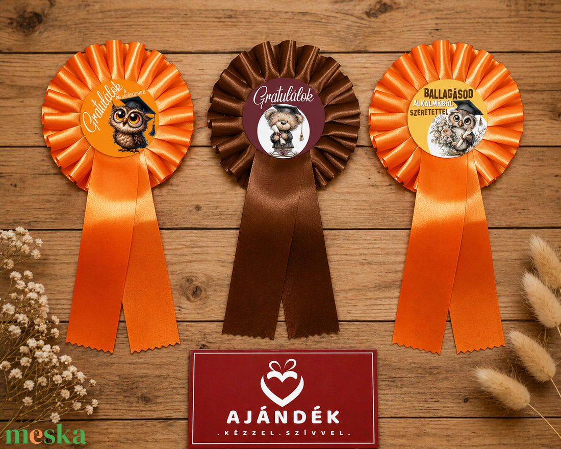 Ballagási Kitűző - ékszer - kitűző és bross - Meska.hu