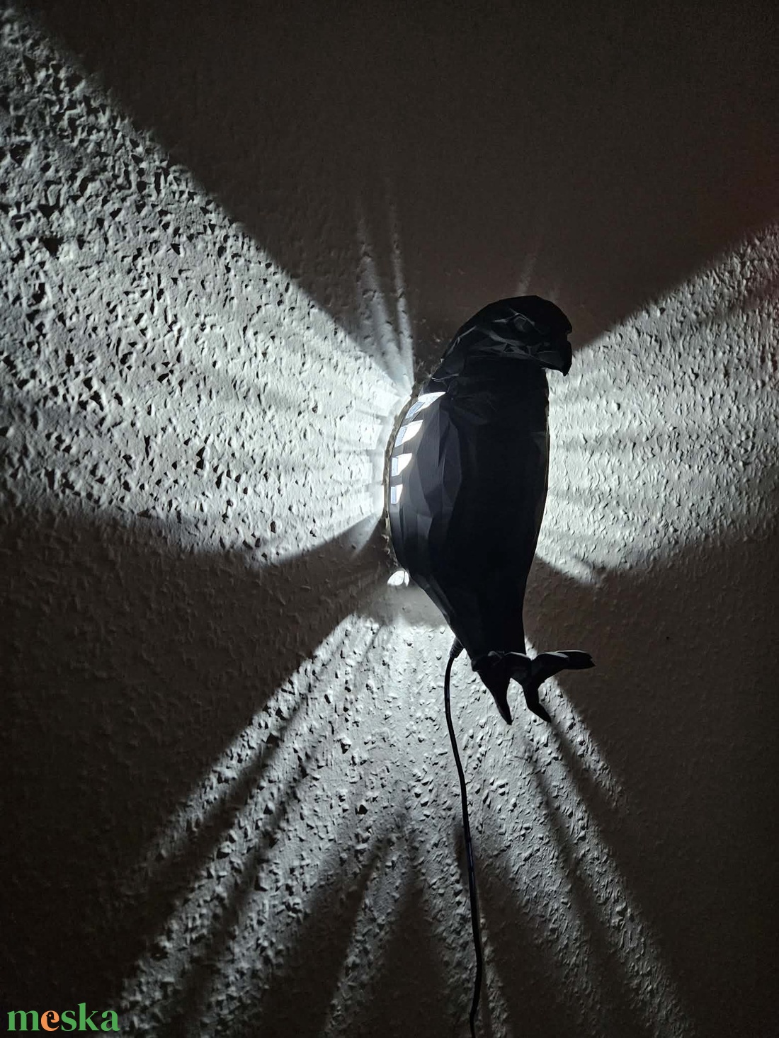 SAS formájú fali lámpa - otthon & életmód - lámpa - hangulatlámpa - Meska.hu