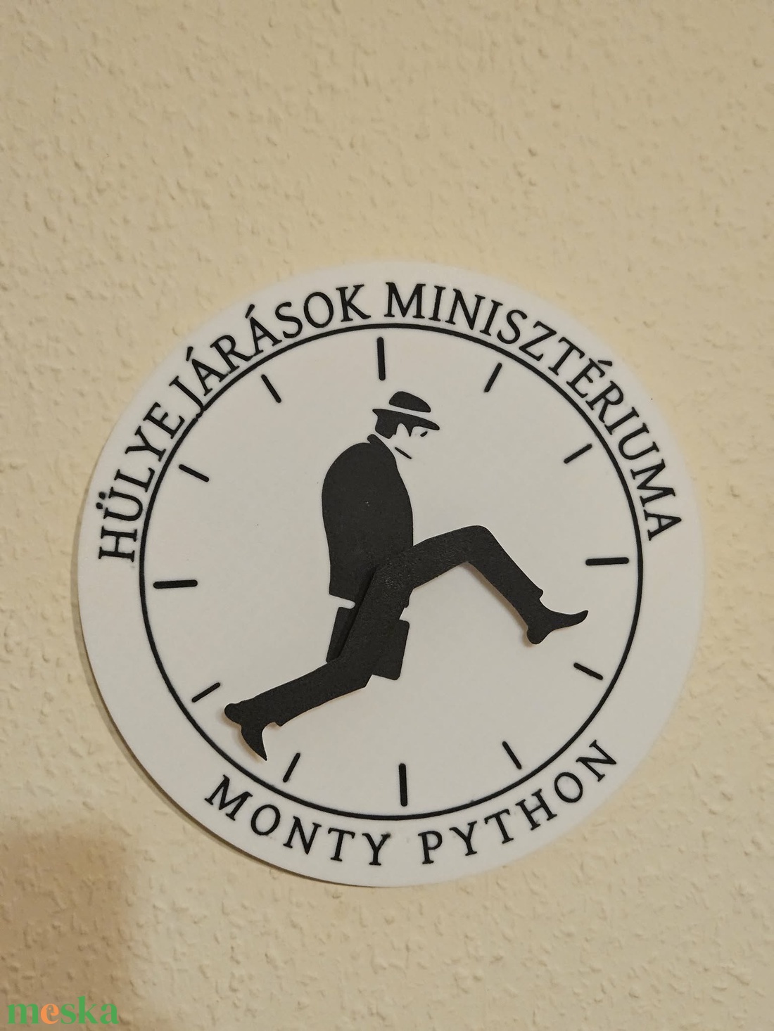 Monty Python óra - otthon & életmód - dekoráció - fali és függő dekoráció - falióra & óra - Meska.hu