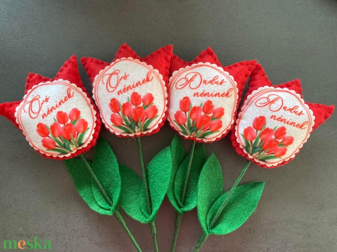 Piros tulipán - - Meska.hu Piros tulipán - - Meska.hu