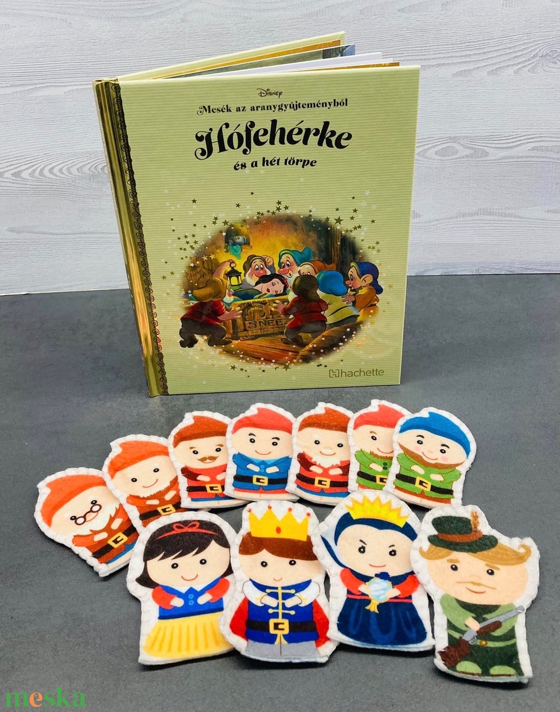 Mese ujjbáb,Hófehérke és a 7 törpe - játék & sport - bábok - ujjbáb - Meska.hu Mese ujjbáb,Hófehérke és a 7 törpe - játék & sport - bábok - ujjbáb - Meska.hu