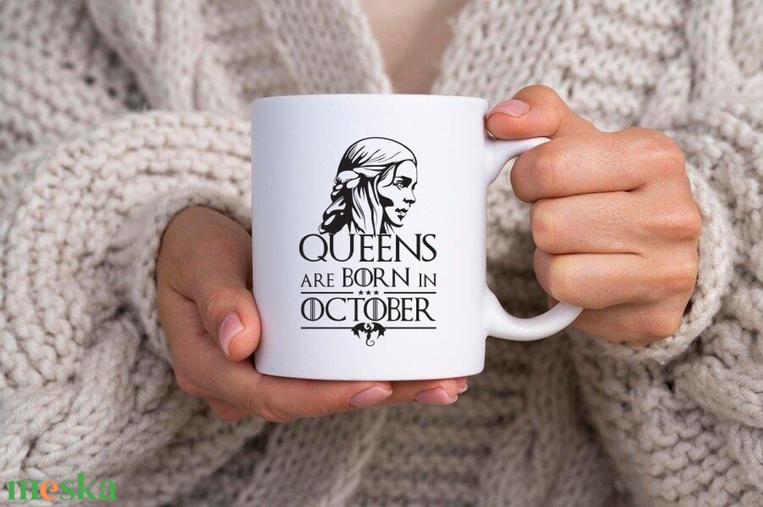 Queens are born in bögre, kérhető más hónappal is - otthon & életmód - konyhafelszerelés, tálalás - tálalás - bögre & csésze - Meska.hu Queens are born in bögre, kérhető más hónappal is - otthon & életmód - konyhafelszerelés, tálalás - tálalás - bögre & csésze - Meska.hu