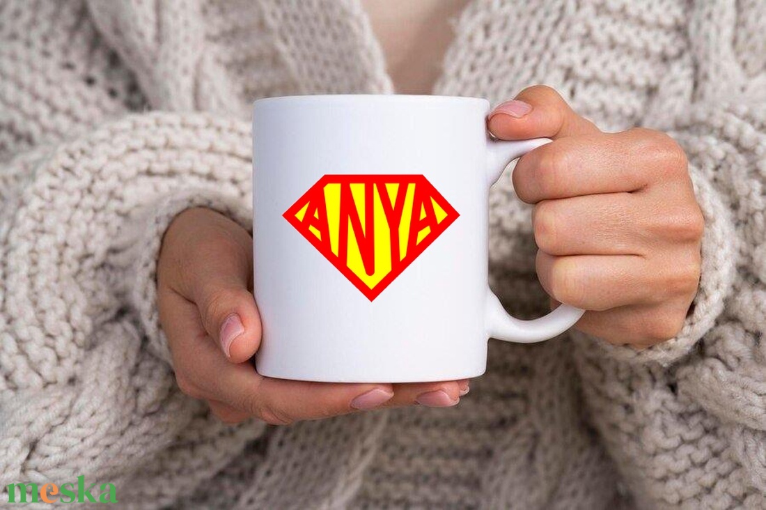 Szuper Anya bögre - otthon & életmód - konyhafelszerelés, tálalás - tálalás - bögre & csésze - Meska.hu