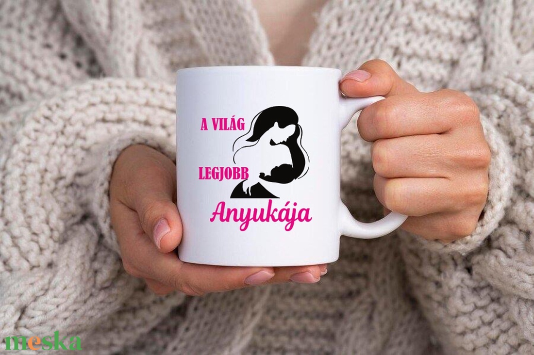 A világ legjobb Anyukája bögre - otthon & életmód - konyhafelszerelés, tálalás - tálalás - bögre & csésze - Meska.hu