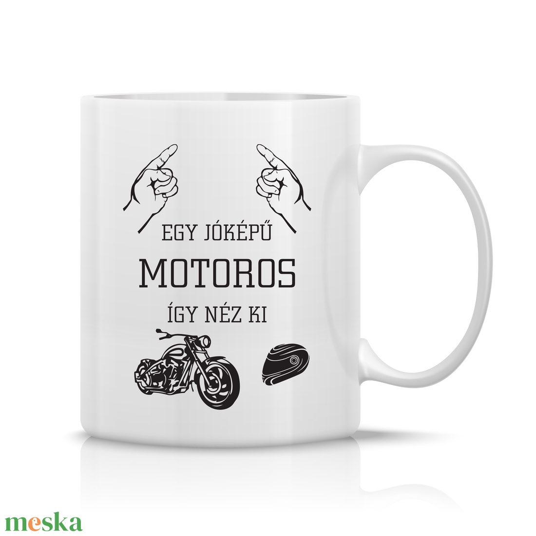 Egy jóképű motoros bögre - otthon & életmód - konyhafelszerelés, tálalás - tálalás - bögre & csésze - Meska.hu