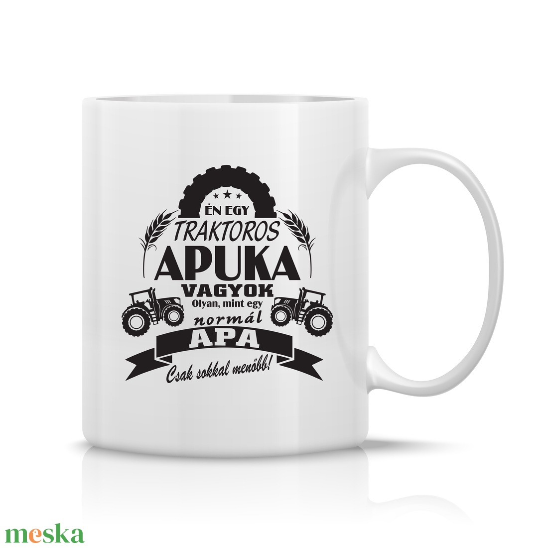 Traktoros Apuka bögre - otthon & életmód - konyhafelszerelés, tálalás - tálalás - bögre & csésze - Meska.hu Traktoros Apuka bögre - otthon & életmód - konyhafelszerelés, tálalás - tálalás - bögre & csésze - Meska.hu