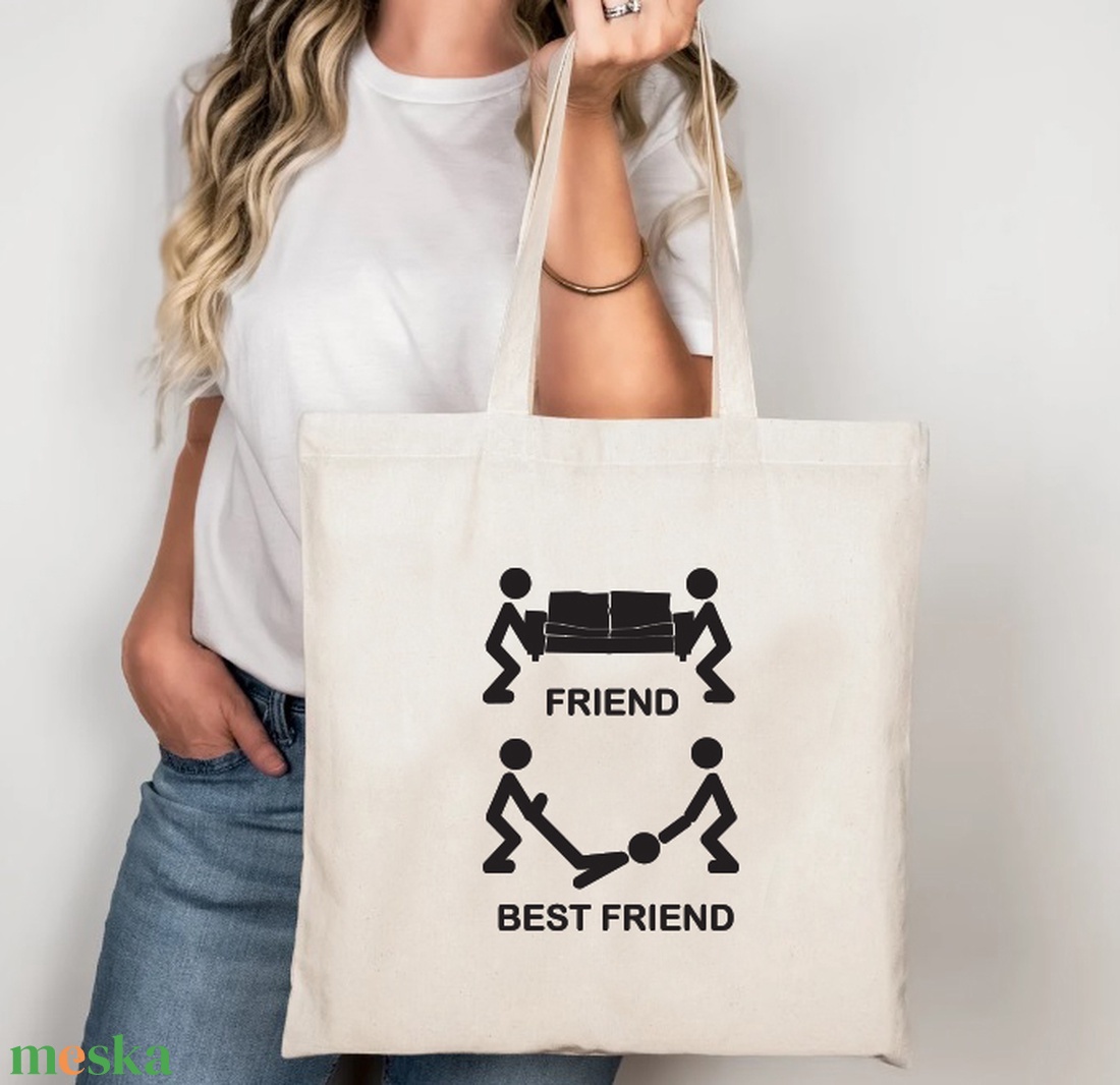 Best friend vászontáska/bevásárlótáska - táska & tok - bevásárlás & shopper táska - shopper, textiltáska, szatyor - Meska.hu Best friend vászontáska/bevásárlótáska - táska & tok - bevásárlás & shopper táska - shopper, textiltáska, szatyor - Meska.hu